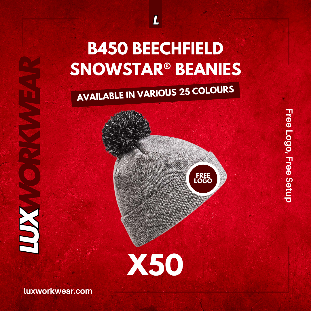 50 B450 Beechfield Snowstar® Beanies