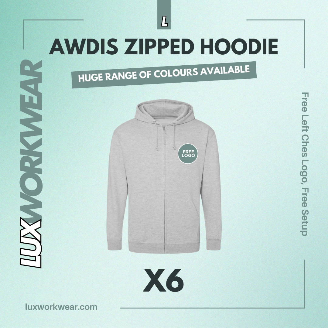 6 Best Selling Zipped Hoodies