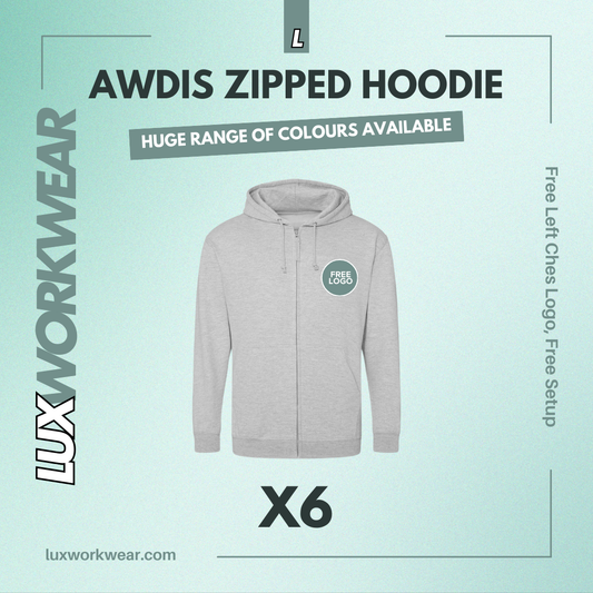 6 Best Selling Zipped Hoodies