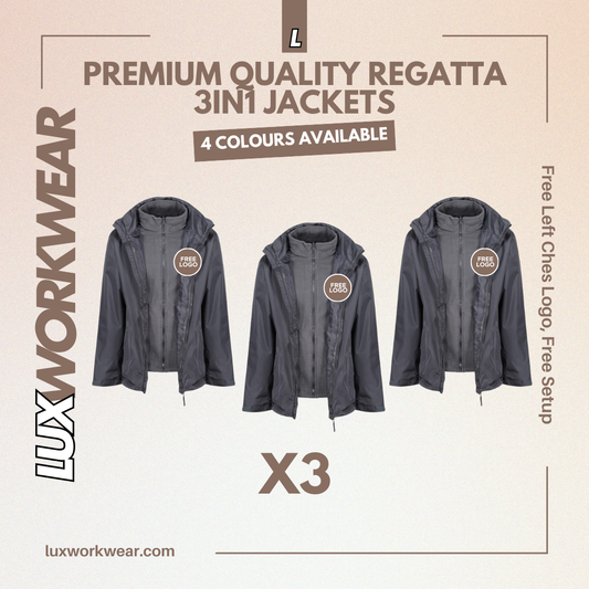 3 Premium Quality Regatta 3in1 Jackets