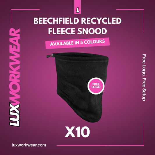 10 Beechfield Recycled Fleece Snoods